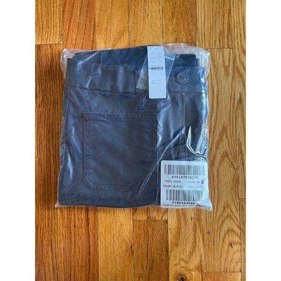 J. Crew Charley kickout cropped pant in chino Navy NWT size 24 - Picture 12 of 12